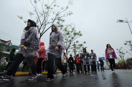 中成泵業(yè)員工參加“一個(gè)雞蛋的暴走”公益活動